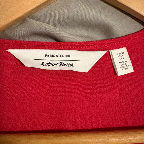 Midi wrap dress, long sleeved - & Other Stories - Picture 2 of 2